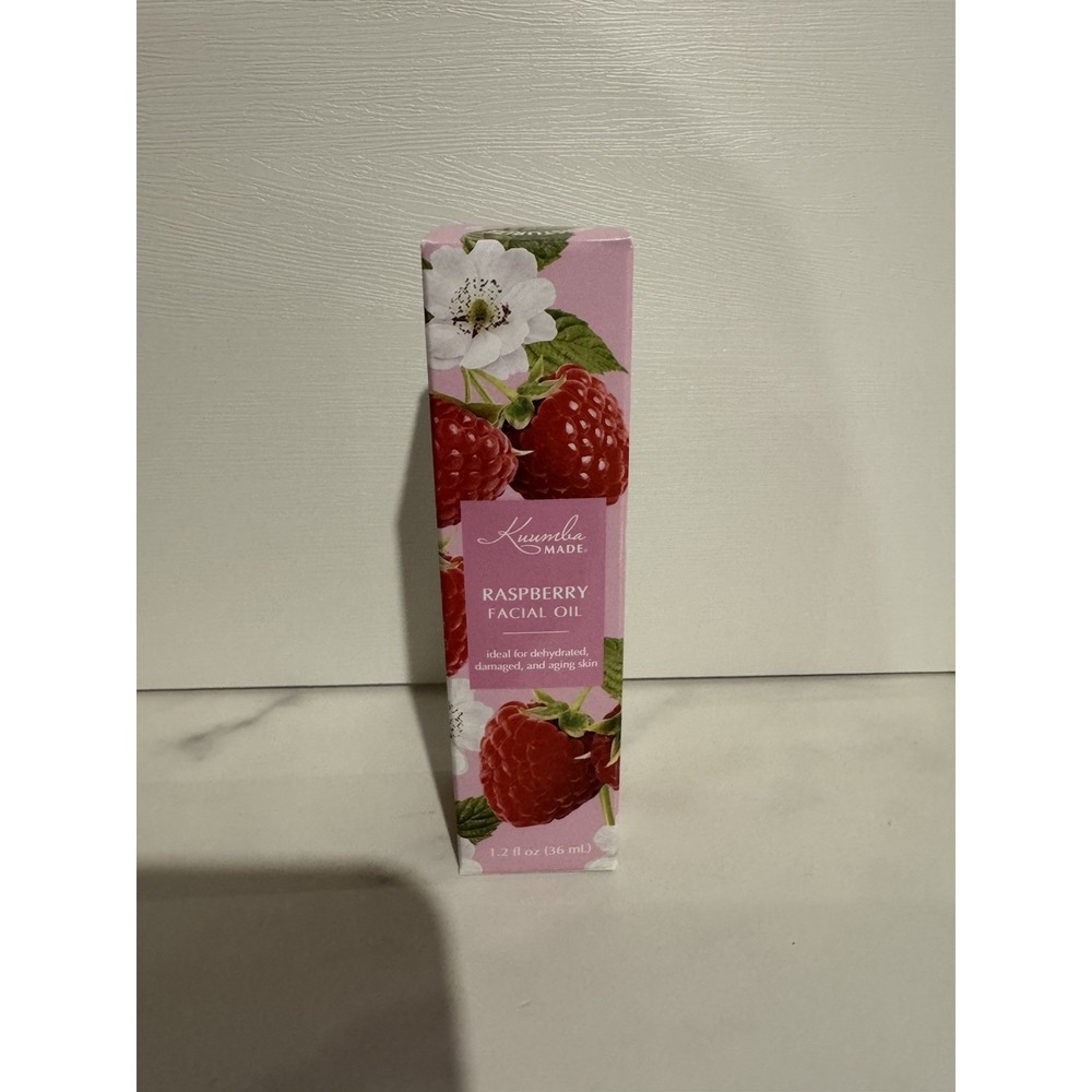 Kuumba Made Raspberry Facial Oil Brand New 1.2 fl oz with Bag